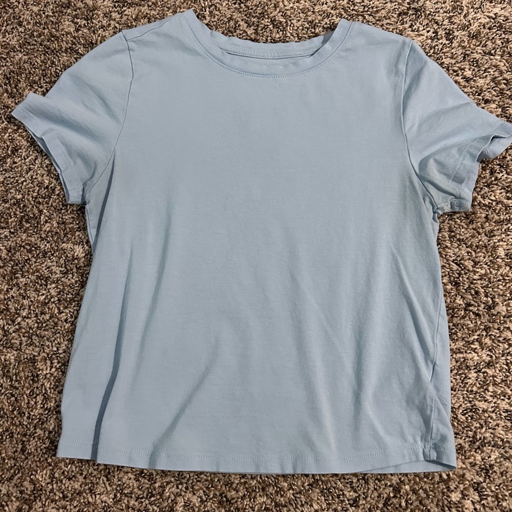 Old Navy Light Blue Short Sleeve Tee